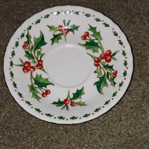 Waldman House 3 pc set Book, Footed Cup & Saucer Set A Cup of Christmas Tea - Picture 5 of 12